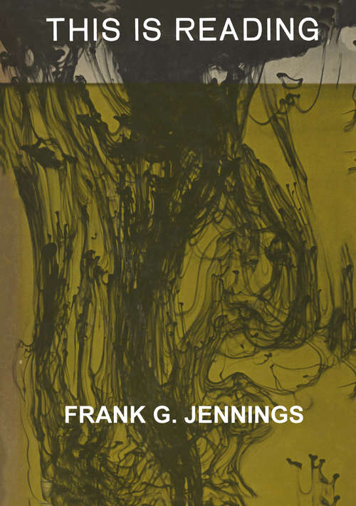 Book cover of This Is Reading (1965)