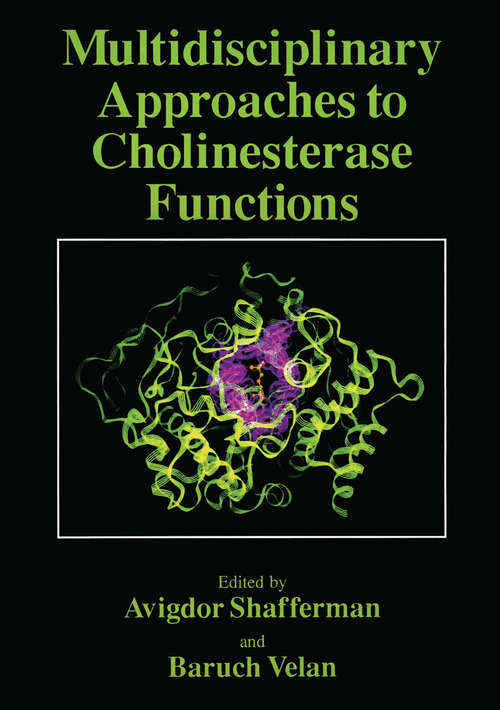 Book cover of Multidisciplinary Approaches to Cholinesterase Functions (1992)