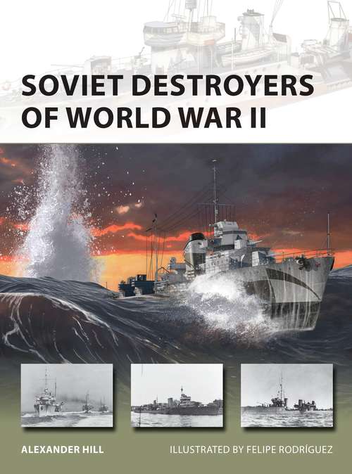 Book cover of Soviet Destroyers of World War II (New Vanguard #256)