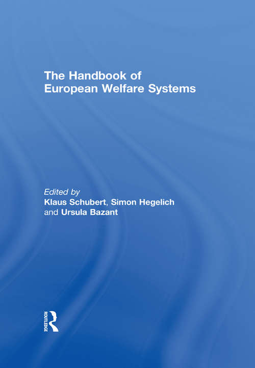 Book cover of The Handbook Of European Welfare Systems (PDF)