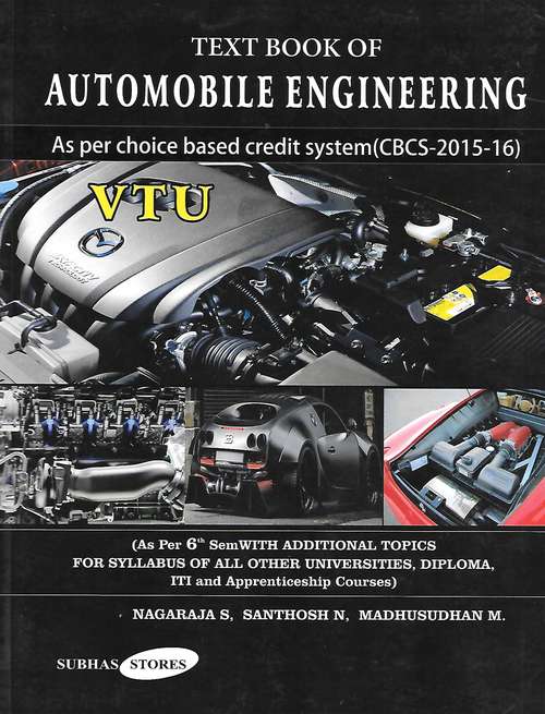 Book cover of Automobile Engineering for Sixth Semester Mechanical Engineering