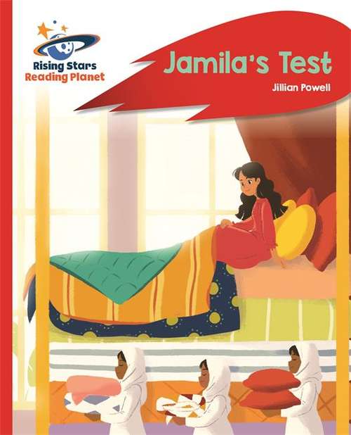 Book cover of Reading Planet - Jamila's Test - Red A: Rocket Phonics (PDF)