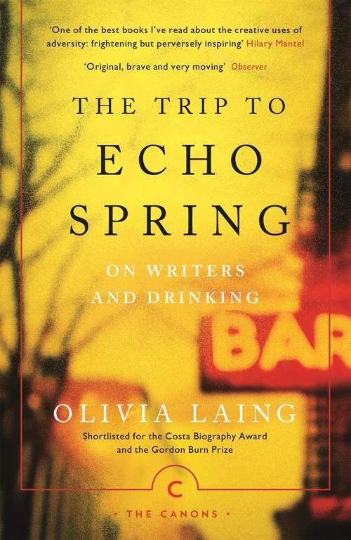 Book cover of The Trip to Echo Spring: On Writers and Drinking (2) (Canons #72)