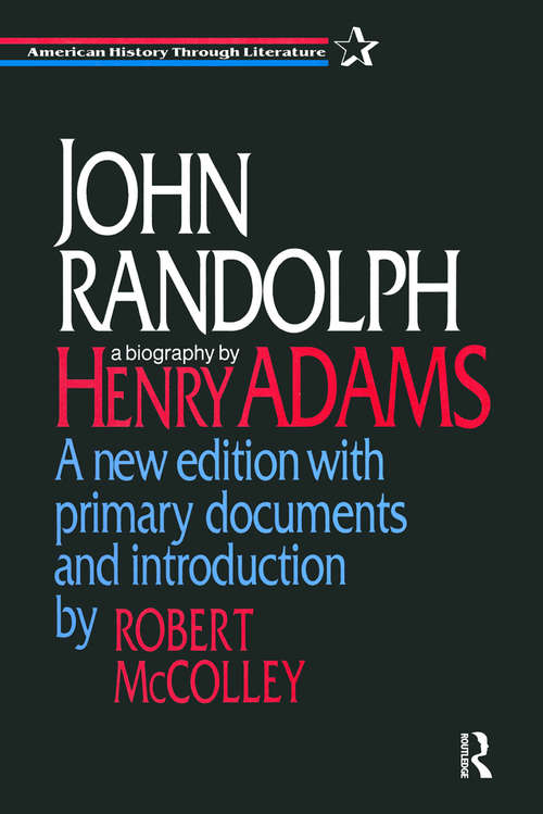 Book cover of John Randolph