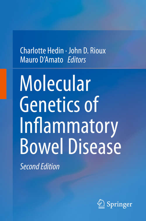 Book cover of Molecular Genetics of Inflammatory Bowel Disease (2nd ed. 2019)