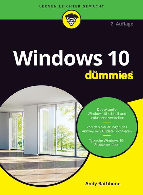 Book cover of Windows 10 für Dummies (2. Auflage) (Für Dummies)