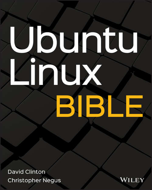 Book cover of Ubuntu Linux Bible (10) (Bible)