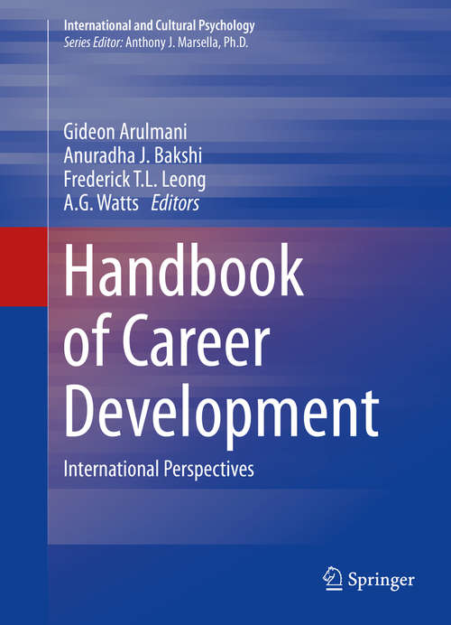 Book cover of Handbook of Career Development: International Perspectives (2014) (International and Cultural Psychology)