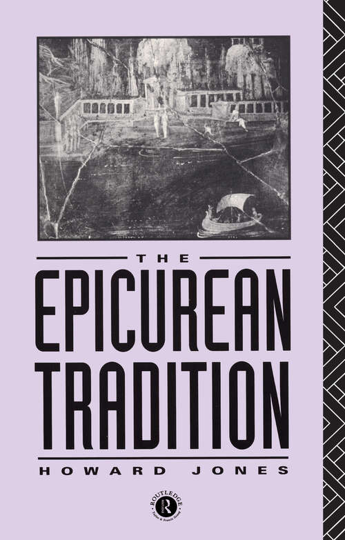 Book cover of Epicurean Tradition