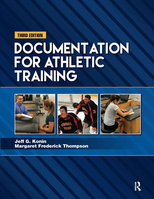 Book cover of Documentation for Athletic Training