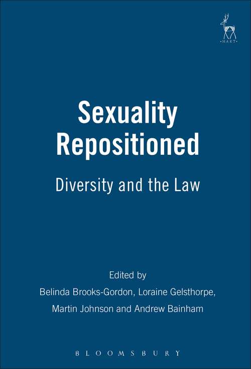 Book cover of Sexuality Repositioned: Diversity and the Law