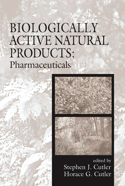 Book cover of Biologically Active Natural Products: Pharmaceuticals