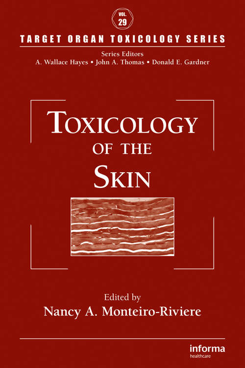 Book cover of Toxicology of the Skin