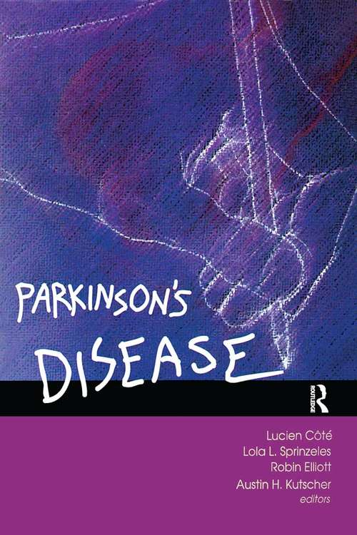 Book cover of Parkinson's Disease and Quality of Life