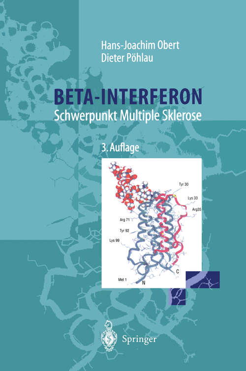 Book cover of Beta-Interferon: Schwerpunkt Multiple Sklerose (3. Aufl. 2000)