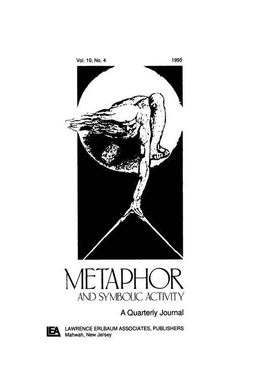 Book cover of Developmental Perspectives on Metaphor: A Special Issue of metaphor and Symbolic Activity
