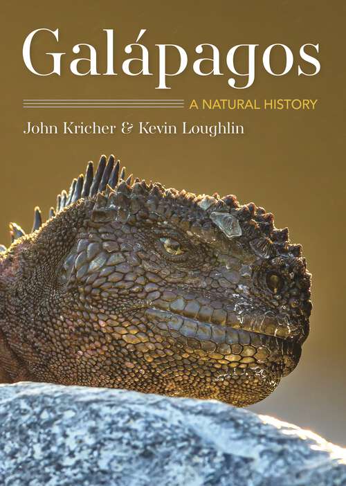 Book cover of Galápagos: A Natural History  Second Edition