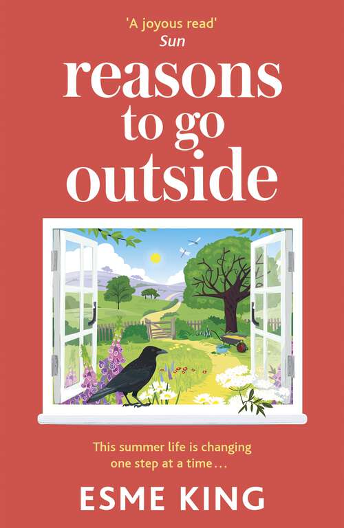 Book cover of Reasons To Go Outside: an uplifting, heartwarming novel about unexpected friendship and bravery