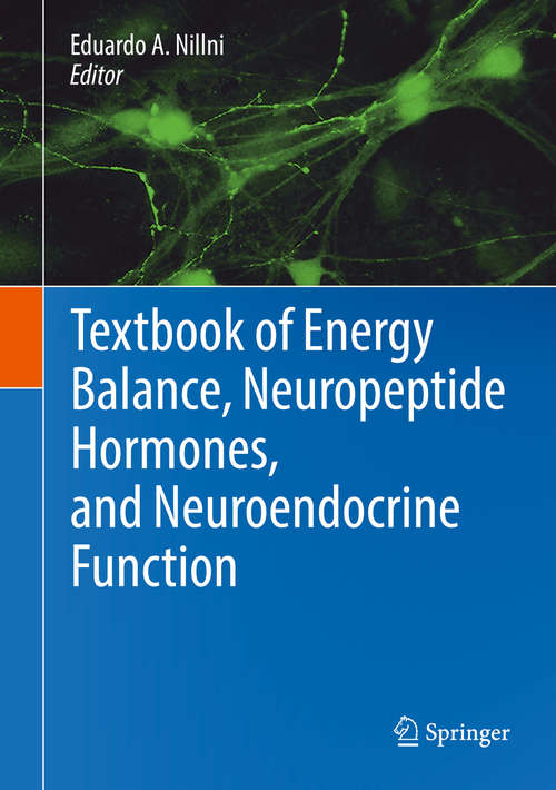 Book cover of Textbook of Energy Balance, Neuropeptide Hormones, and Neuroendocrine Function