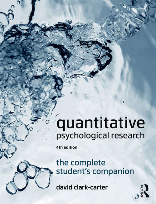 Book cover of Quantitative Psychological Research: The Complete Student's Companion (4)