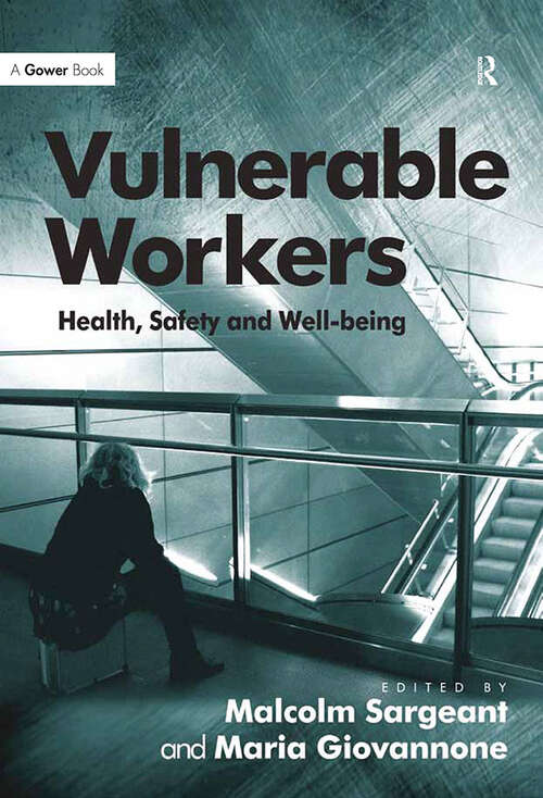 Book cover of Vulnerable Workers: Health, Safety and Well-being