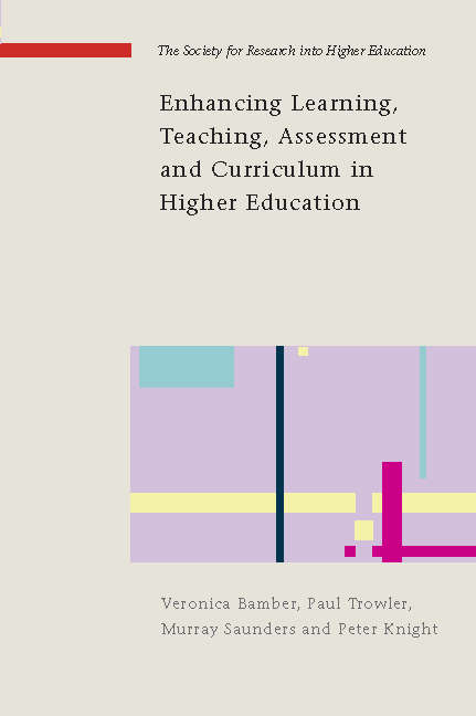 Book cover of Enhancing Learning, Teaching, Assessment and Curriculum in Higher Education (UK Higher Education OUP  Humanities & Social Sciences Higher Education OUP)