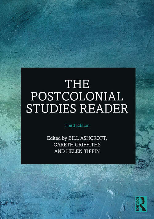 Book cover of The Postcolonial Studies Reader (3)