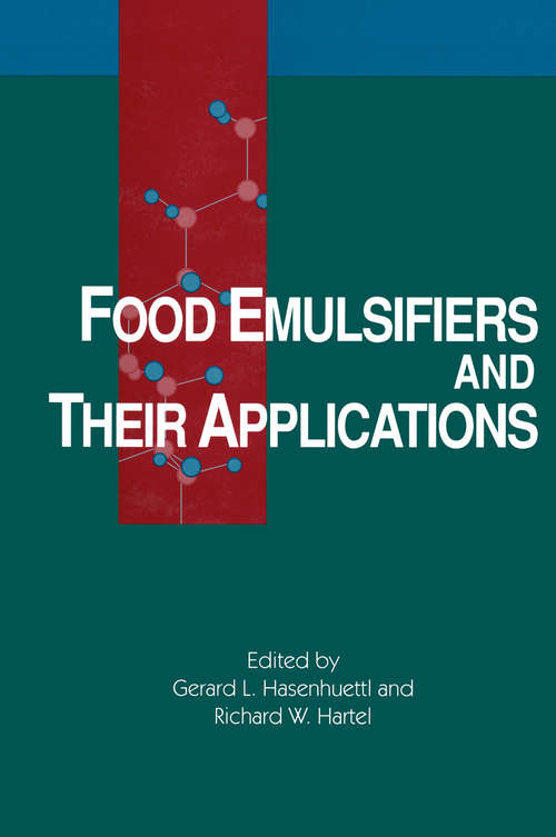 Book cover of Food Emulsifiers and Their Applications (1997)