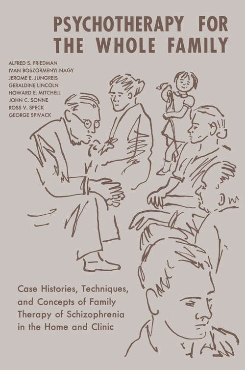 Book cover of Psychotherapy for the Whole Family (1965)