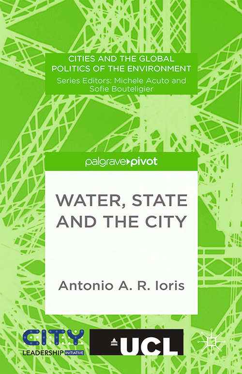 Book cover of Water, State and the City (2015) (Cities and the Global Politics of the Environment)