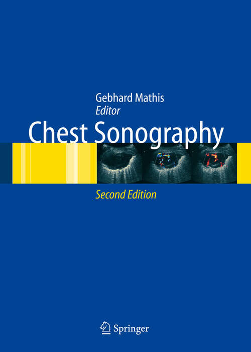 Book cover of Chest Sonography (2nd ed. 2008)