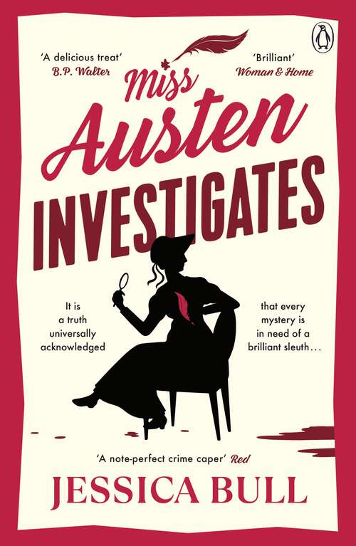 Book cover of Miss Austen Investigates: Murder She Wrote: A feel-good mystery for fans of Jancie Hallet