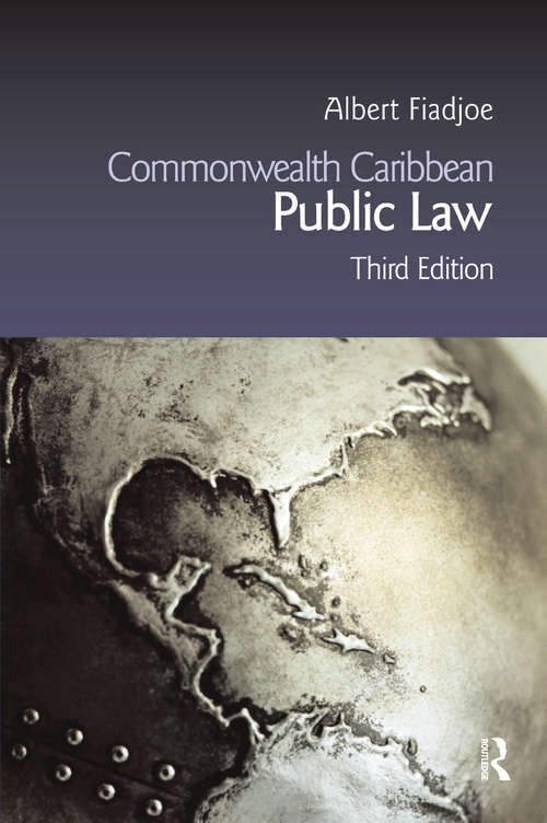 Book cover of Commonwealth Caribbean Public Law