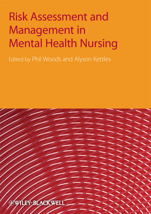 Book cover of Risk Assessment and Management in Mental Health Nursing