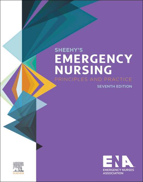 Book cover of Sheehy's Emergency Nursing: Principles and Practice (7)