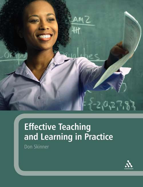 Book cover of Effective Teaching and Learning in Practice (PDF)