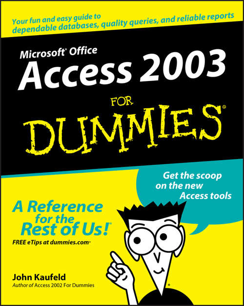 Book cover of Access 2003 For Dummies