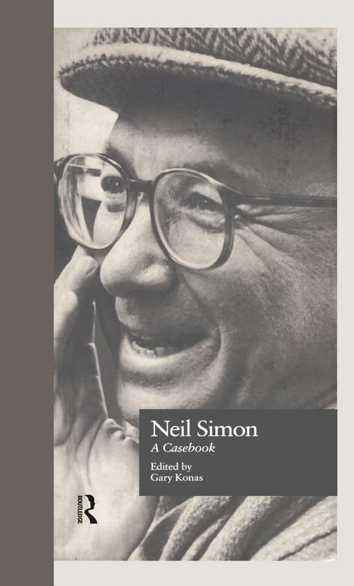 Book cover of Neil Simon: A Casebook (Casebooks on Modern Dramatists)