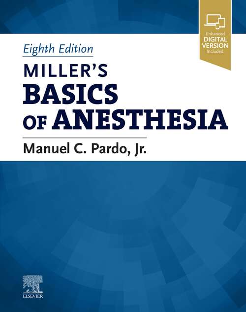 Book cover of Miller's Basics of Anesthesia (8)