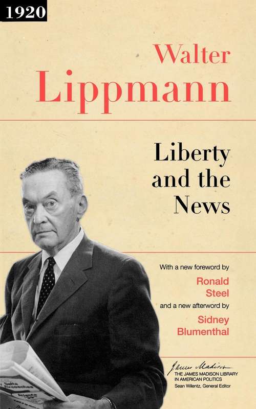 Book cover of Liberty and the News