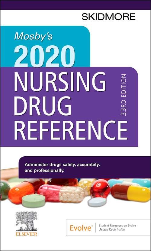 Book cover of Mosby's 2020 Nursing Drug Reference E-Book (33) (ISSN)