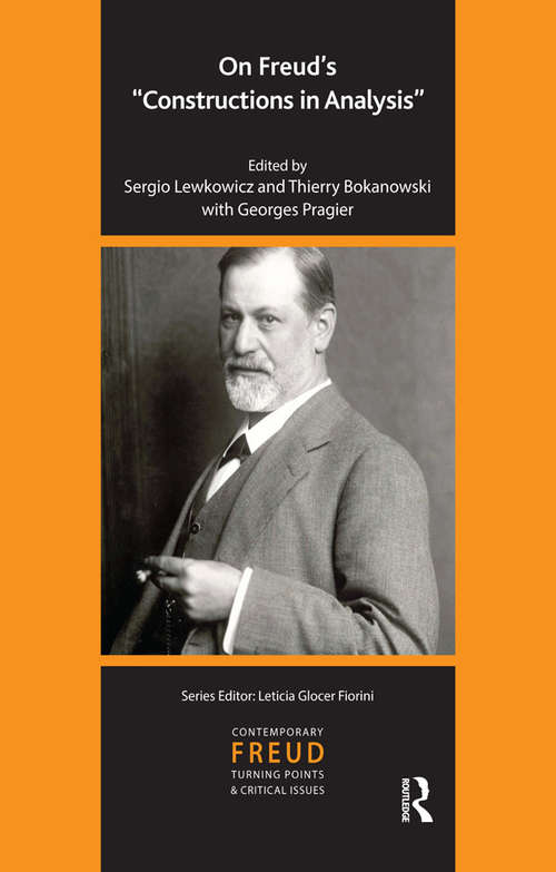 Book cover of On Freud's Constructions in Analysis