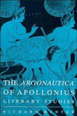 Book cover of The Argonautica of Apollonius: Literary Studies (PDF)