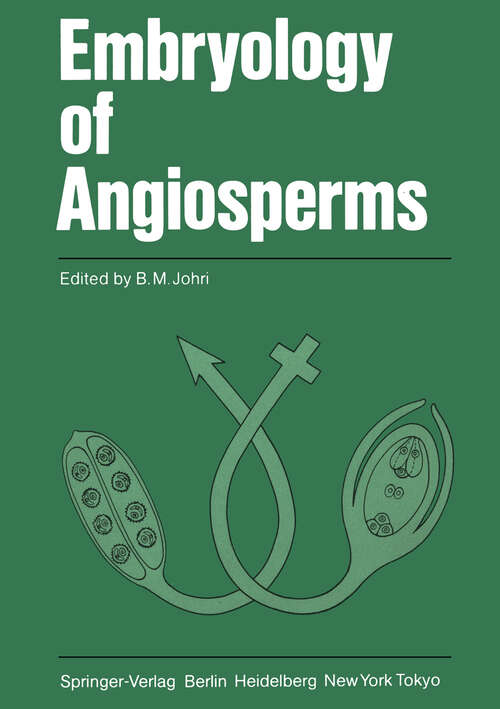 Book cover of Embryology of Angiosperms (1984)