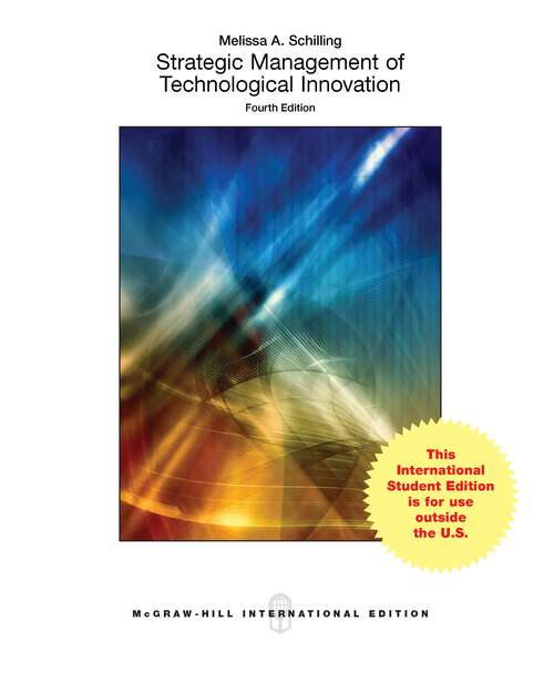 Book cover of Ebook: Strategic Management of Technological Innovation (UK Higher Education  Business MIS)