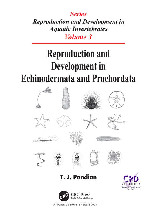 Book cover of Reproduction and Development in Echinodermata and Prochordata (Reproduction and Development in Aquatic Invertebrates)