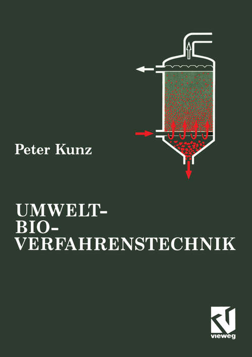 Book cover of Umwelt-Bioverfahrenstechnik (1992)