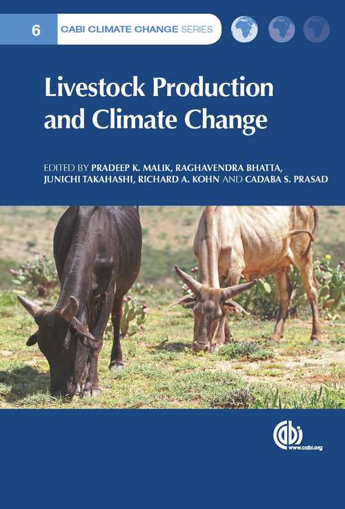 Book cover of Livestock Production and Climate Change