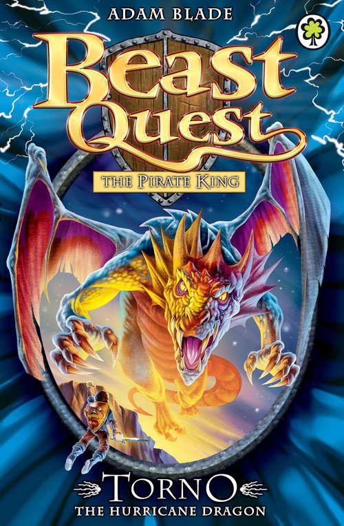 Book cover of Torno the Hurricane Dragon: Series 8 Book 4 (Beast Quest #46)