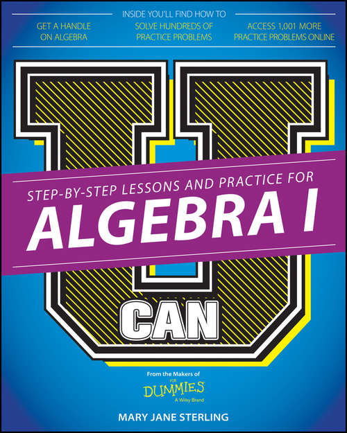 Book cover of U Can: Algebra I For Dummies